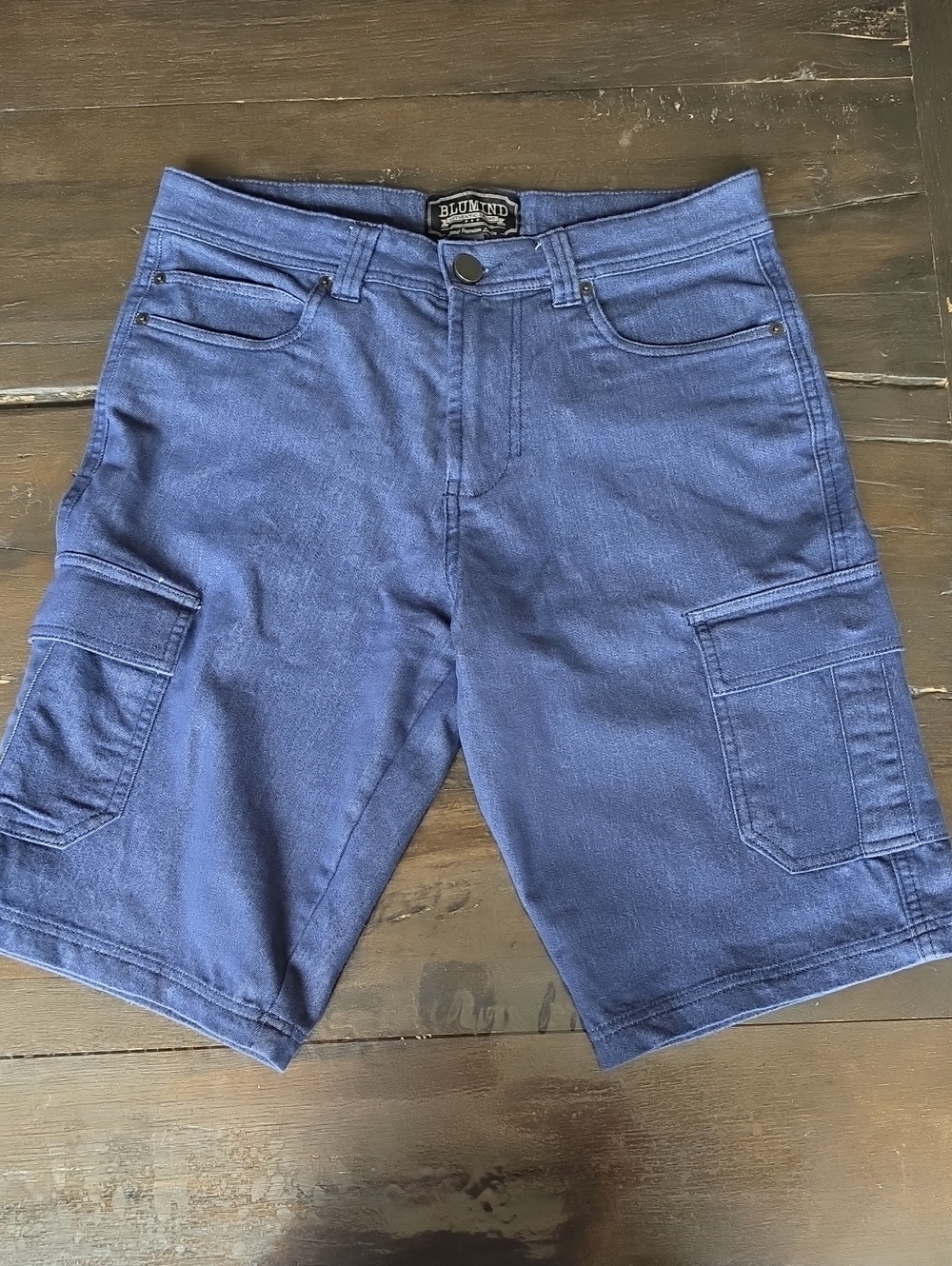 (28) BLUMIND Women's Cargo Jean Shorts Casual Western Summer Classic Pockets